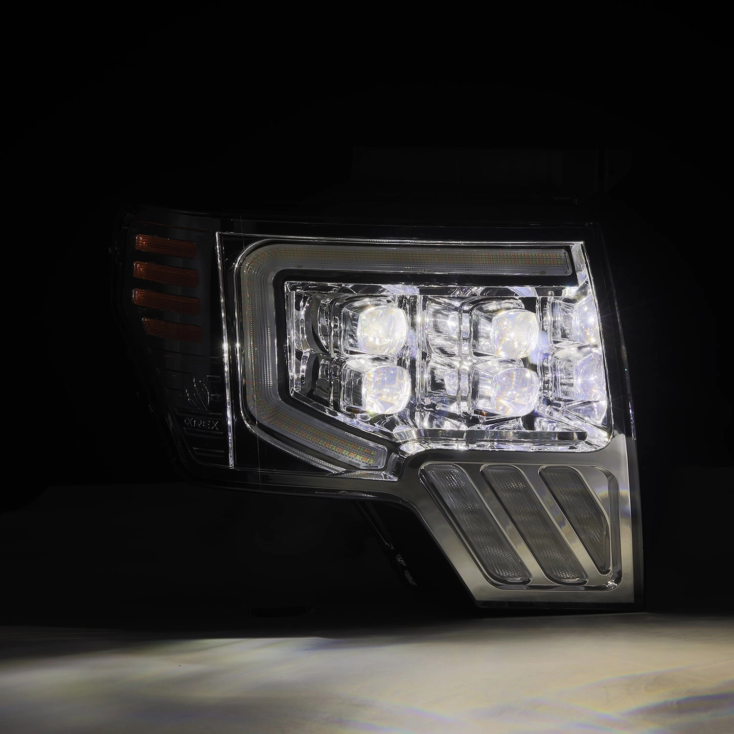 09-14 Ford F150 MKII NOVA-Series LED Projector Headlights Chrome