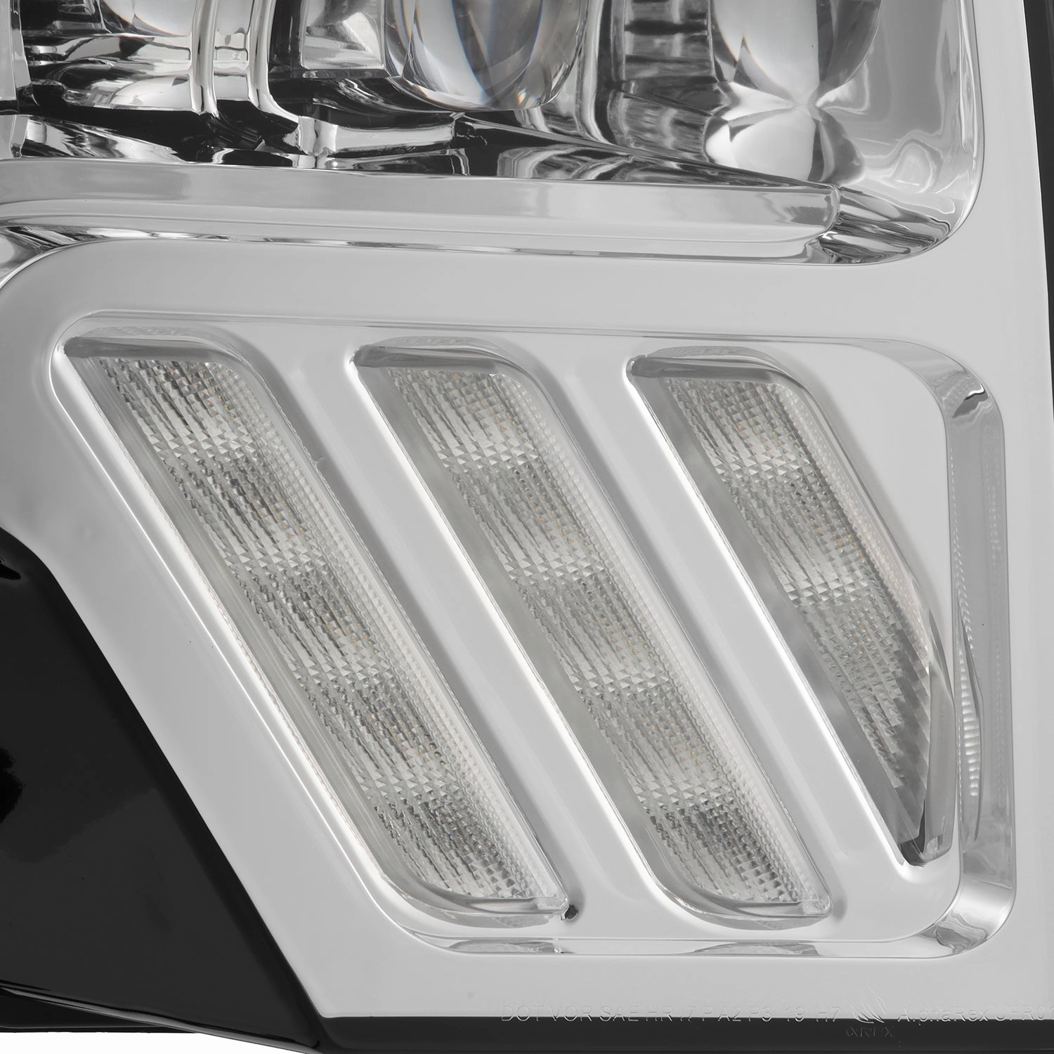 09-14 Ford F150 MKII NOVA-Series LED Projector Headlights Chrome