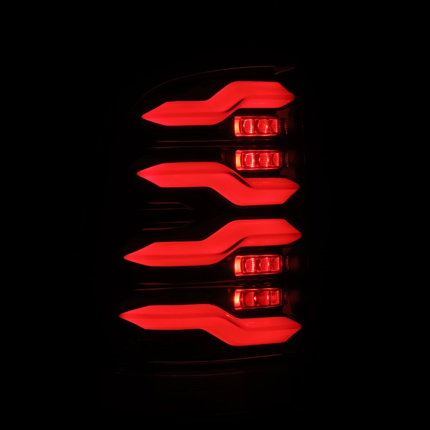 09-18 Ram Truck LUXX-Series LED Tail Lights Alpha-Black