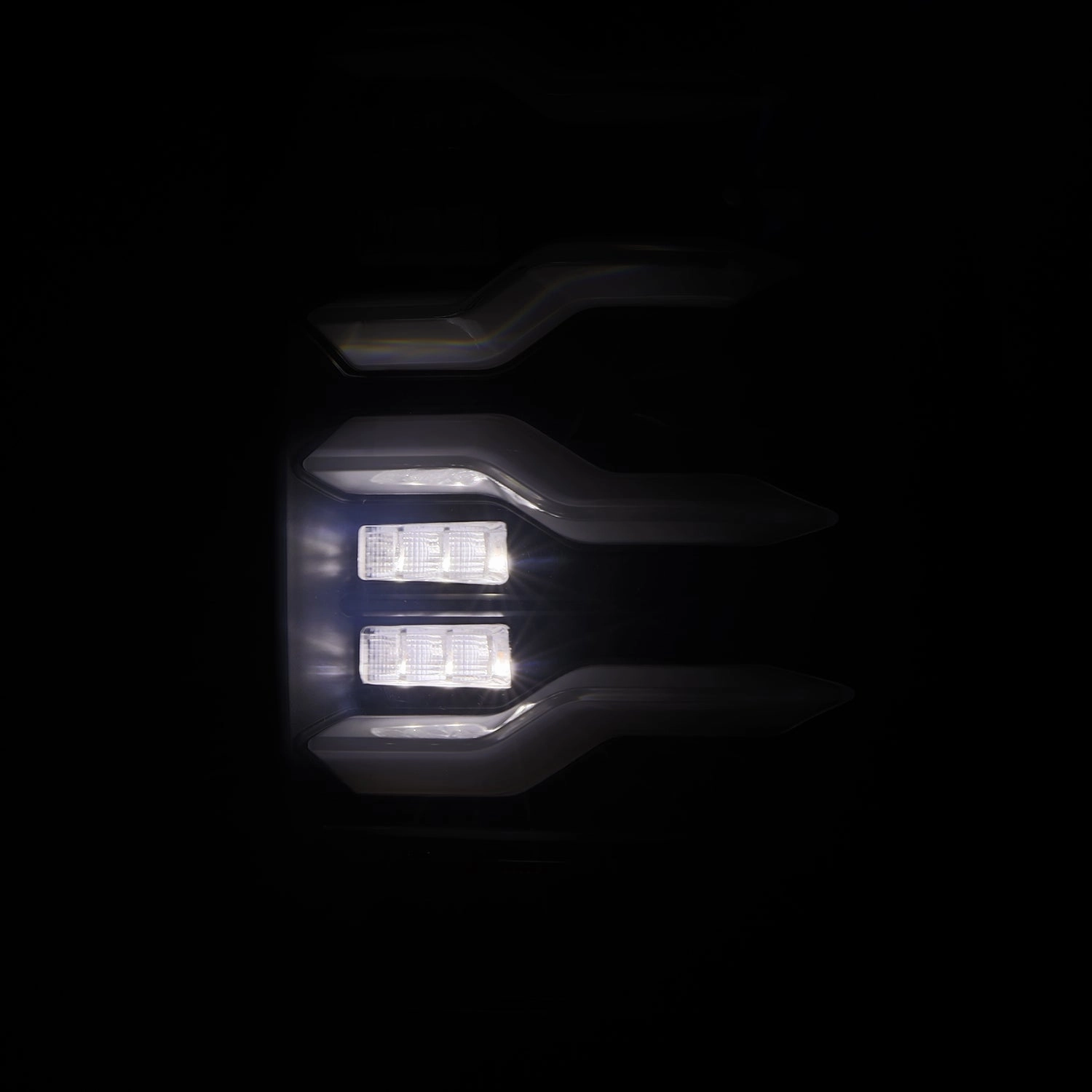 09-18 Ram Truck LUXX-Series LED Tail Lights Alpha-Black