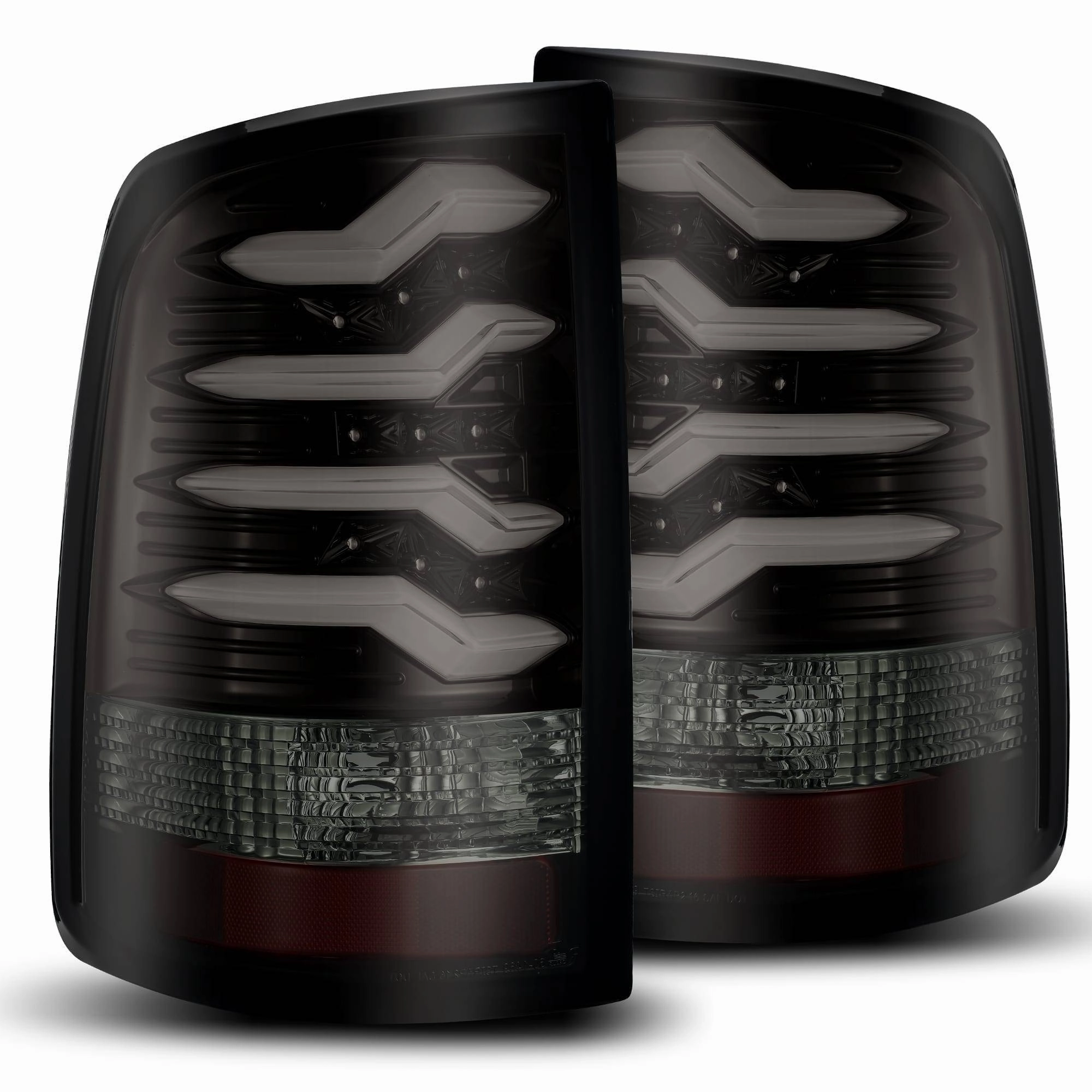 09-18 Ram Truck PRO-Series LED Tail Lights Jet Black