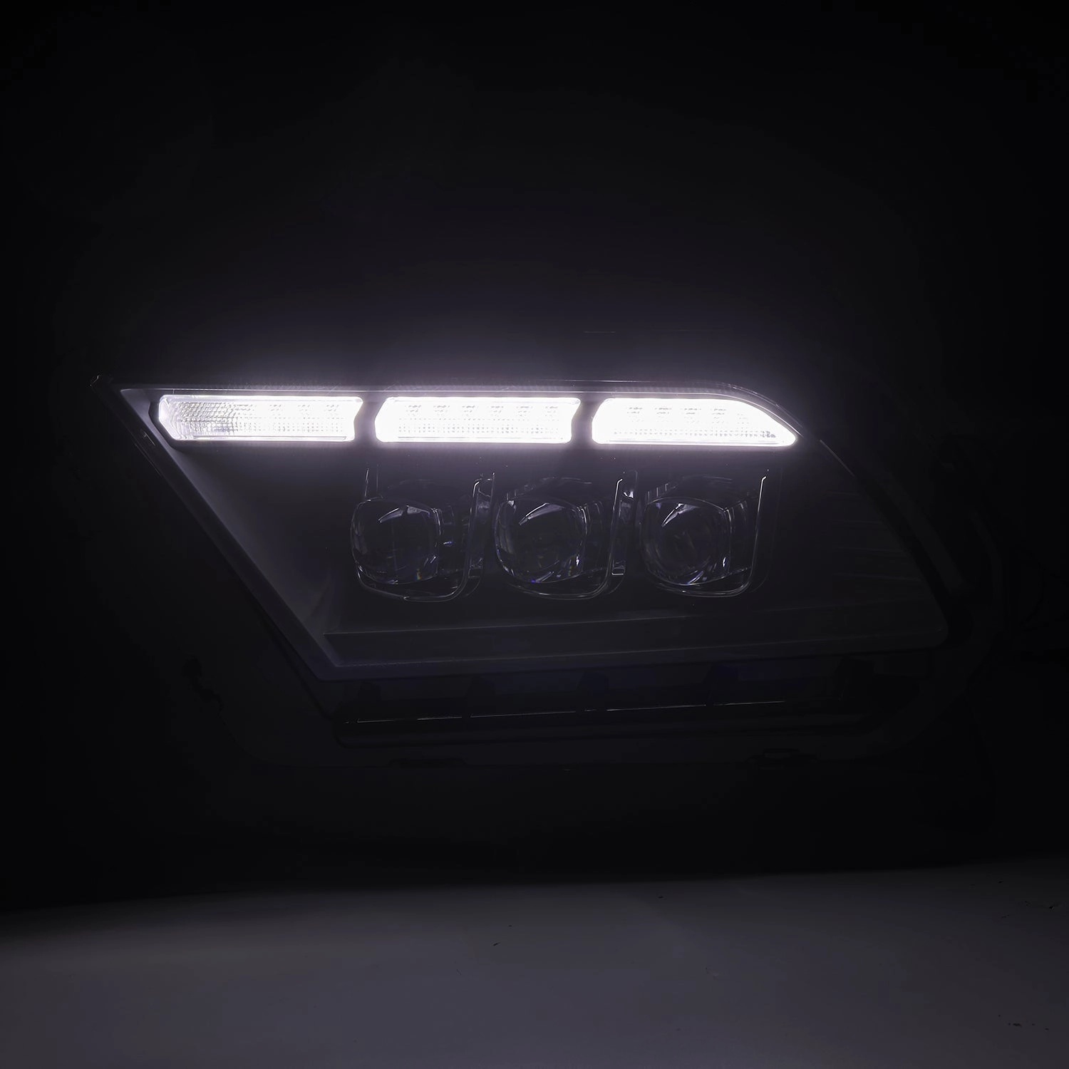 10-12 Ford Mustang MK II NOVA-Series LED Projector Headlights Alpha-Black