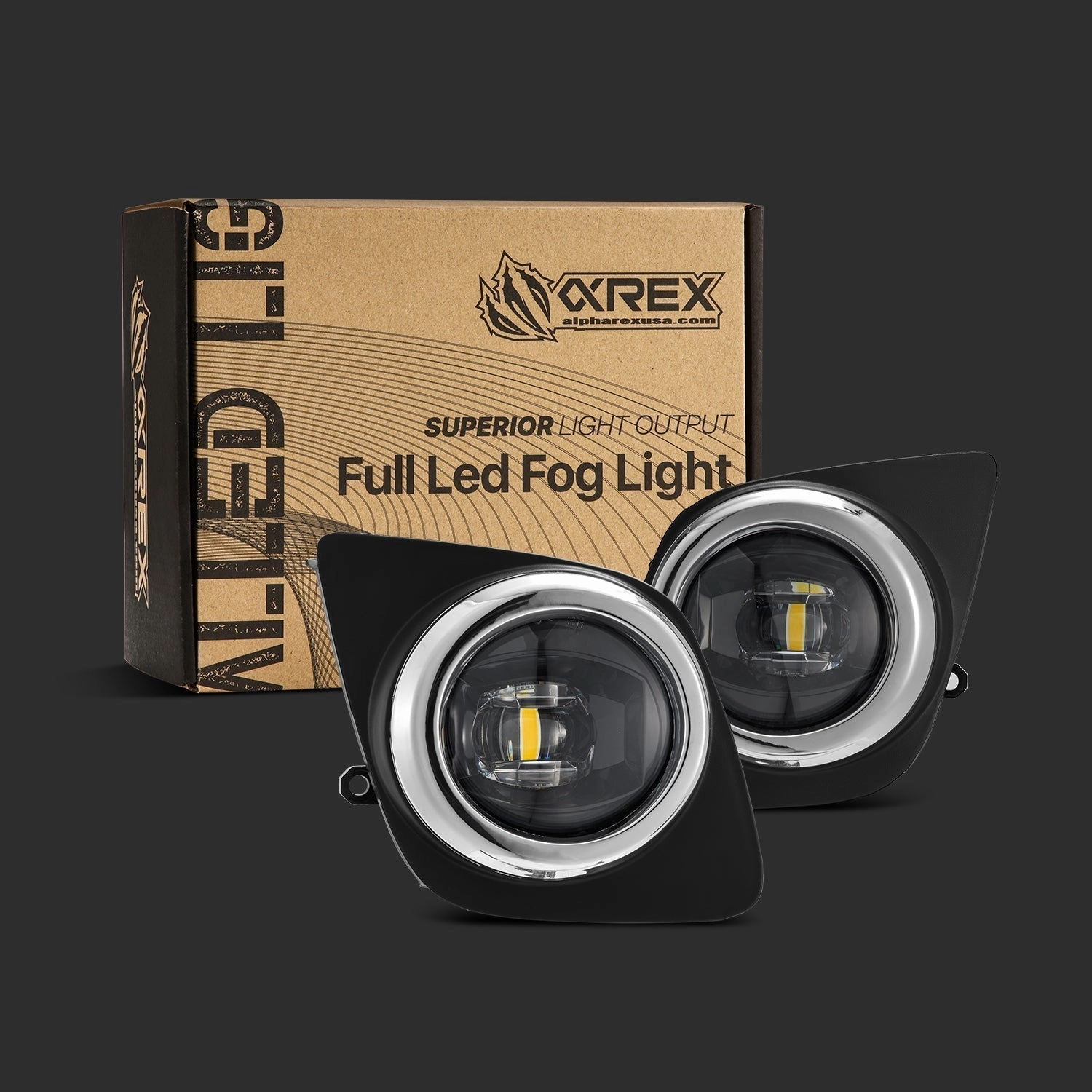 10-23 Toyota 4Runner DoubleTap Dual Color LED Projector Fog Lights