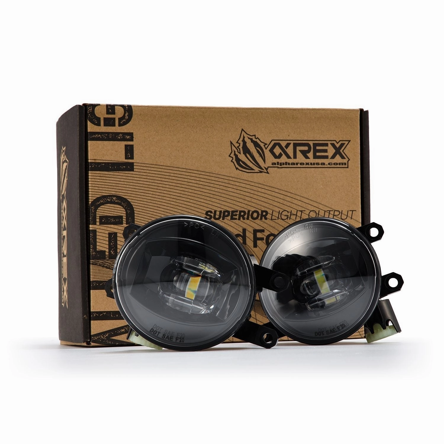 10-23 Toyota 4Runner DoubleTap Dual Color LED Projector Fog Lights