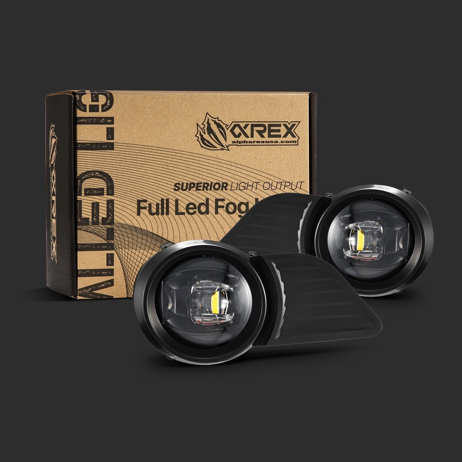 10-23 Toyota 4Runner DoubleTap Dual Color LED Projector Fog Lights