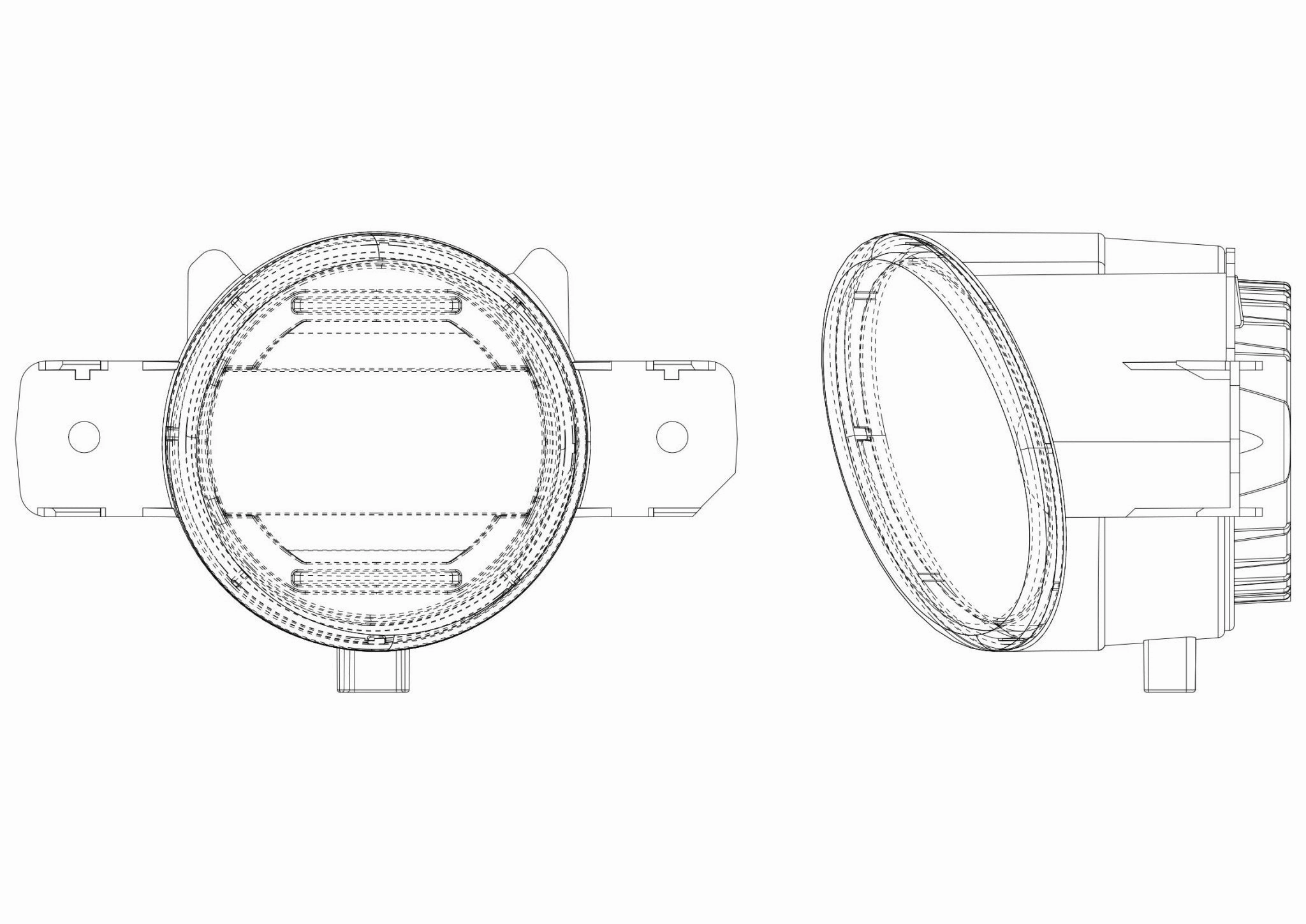 11-15 Ford Explorer DoubleTap Dual Color LED Projector Fog Lights