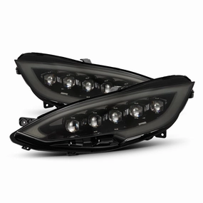 12-21 Tesla Model S NOVA-Series LED Projector Headlights Alpha-Black