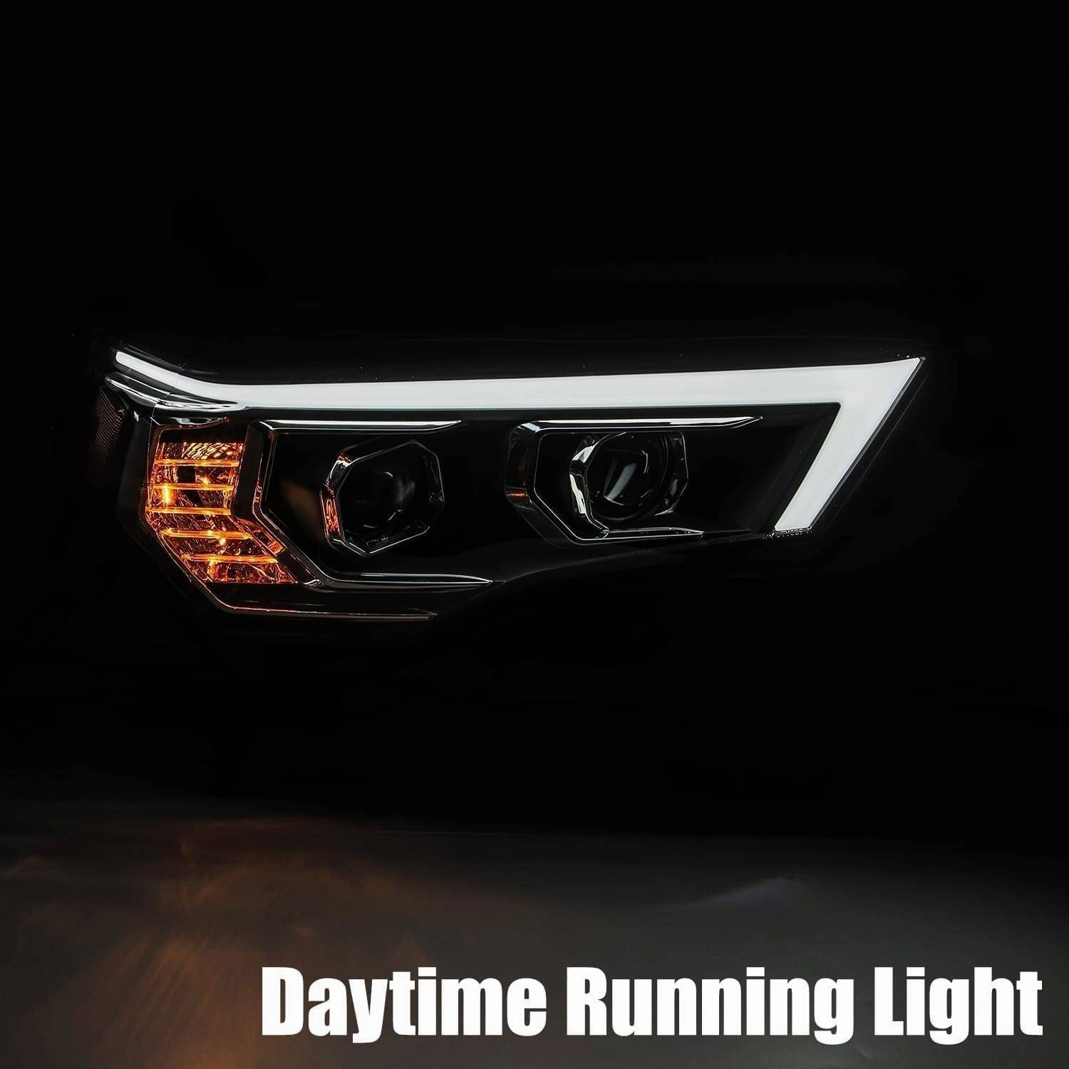 14-20 Toyota 4Runner PRO-Series Halogen Projector Headlights Chrome
