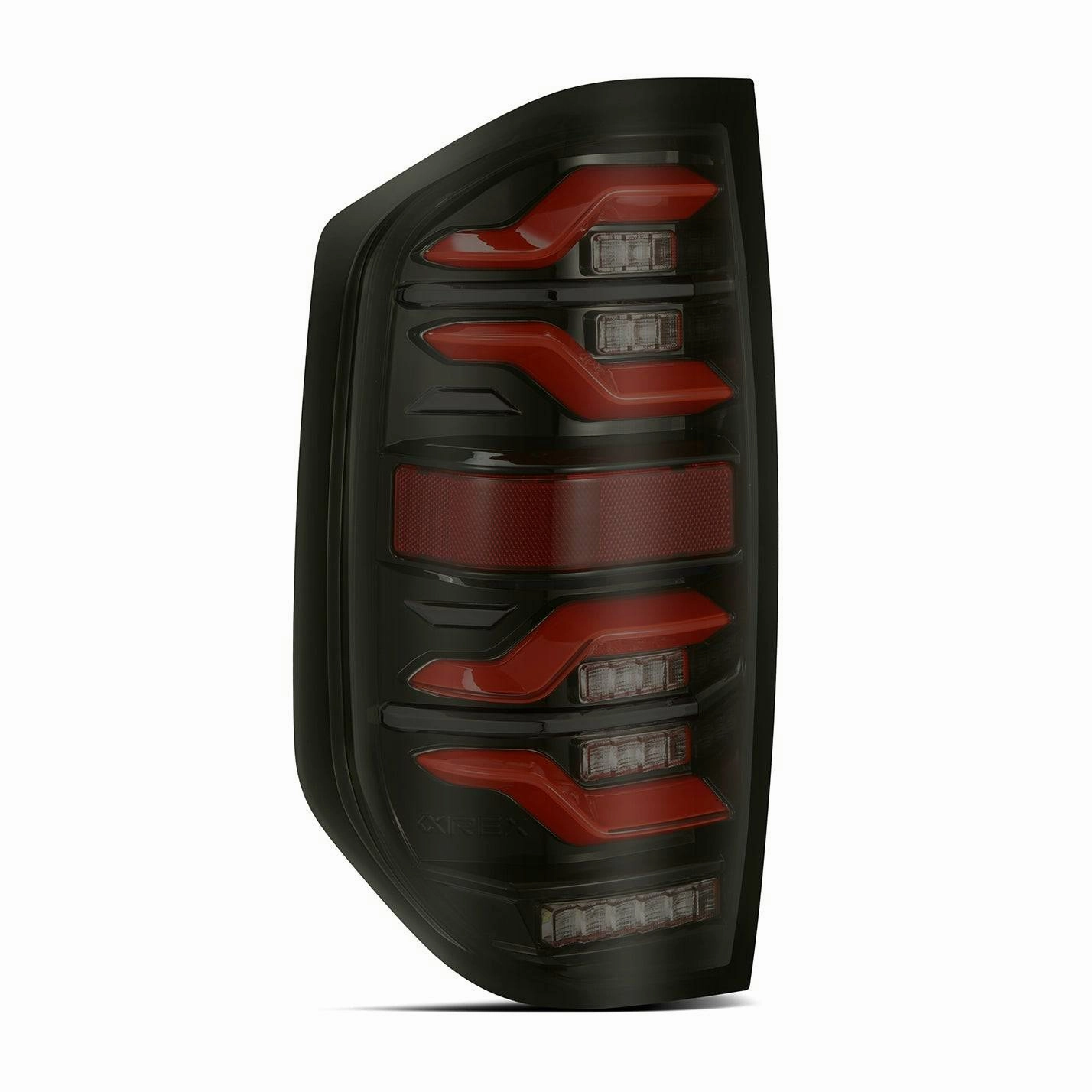 14-21 Toyota Tundra LUXX-Series LED Tail Lights Black-Red