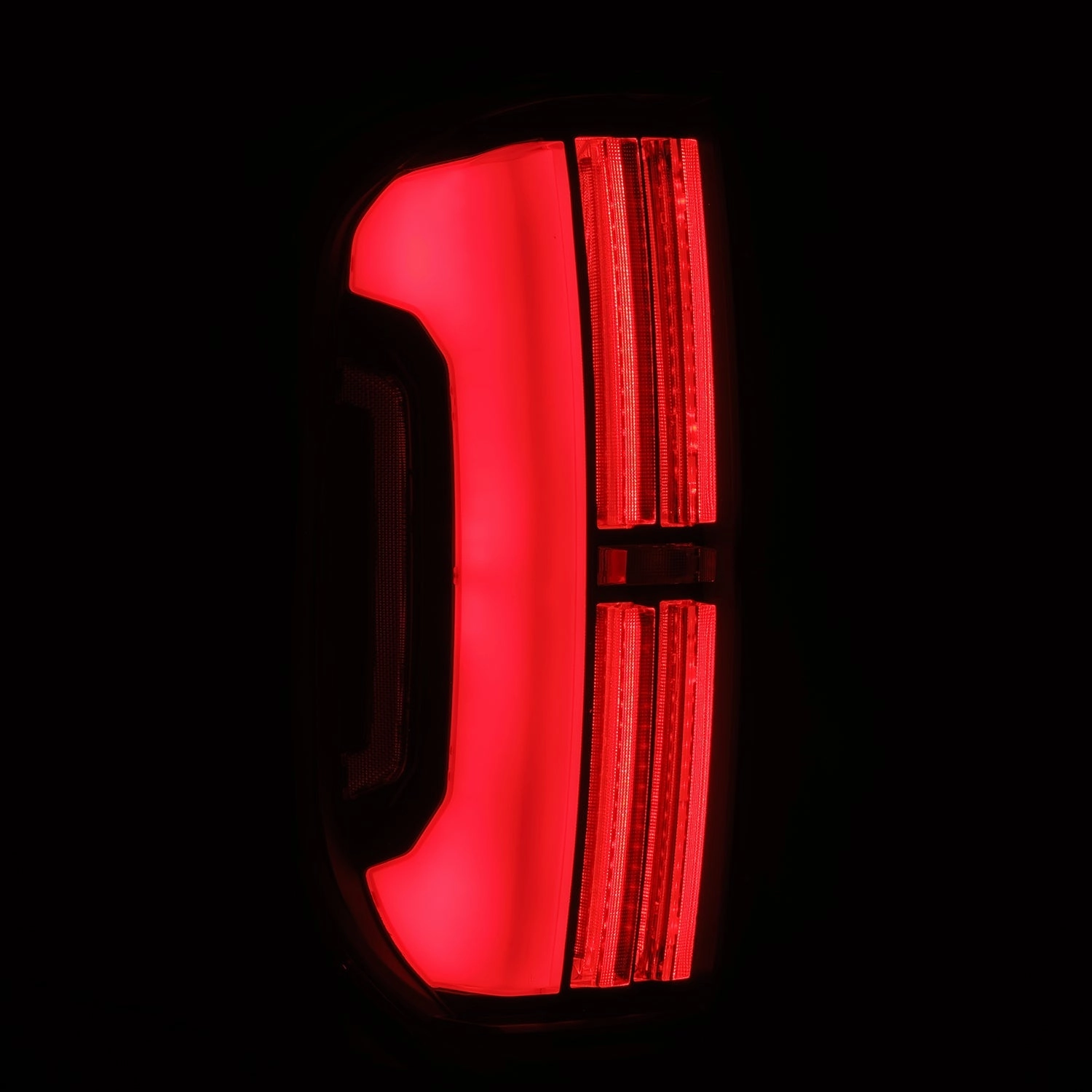 14-21 Toyota Tundra Nova-Series Prismatic LED Tail Lights Black Red