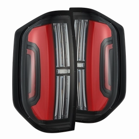 14-21 Toyota Tundra Nova-Series Prismatic LED Tail Lights Black Red