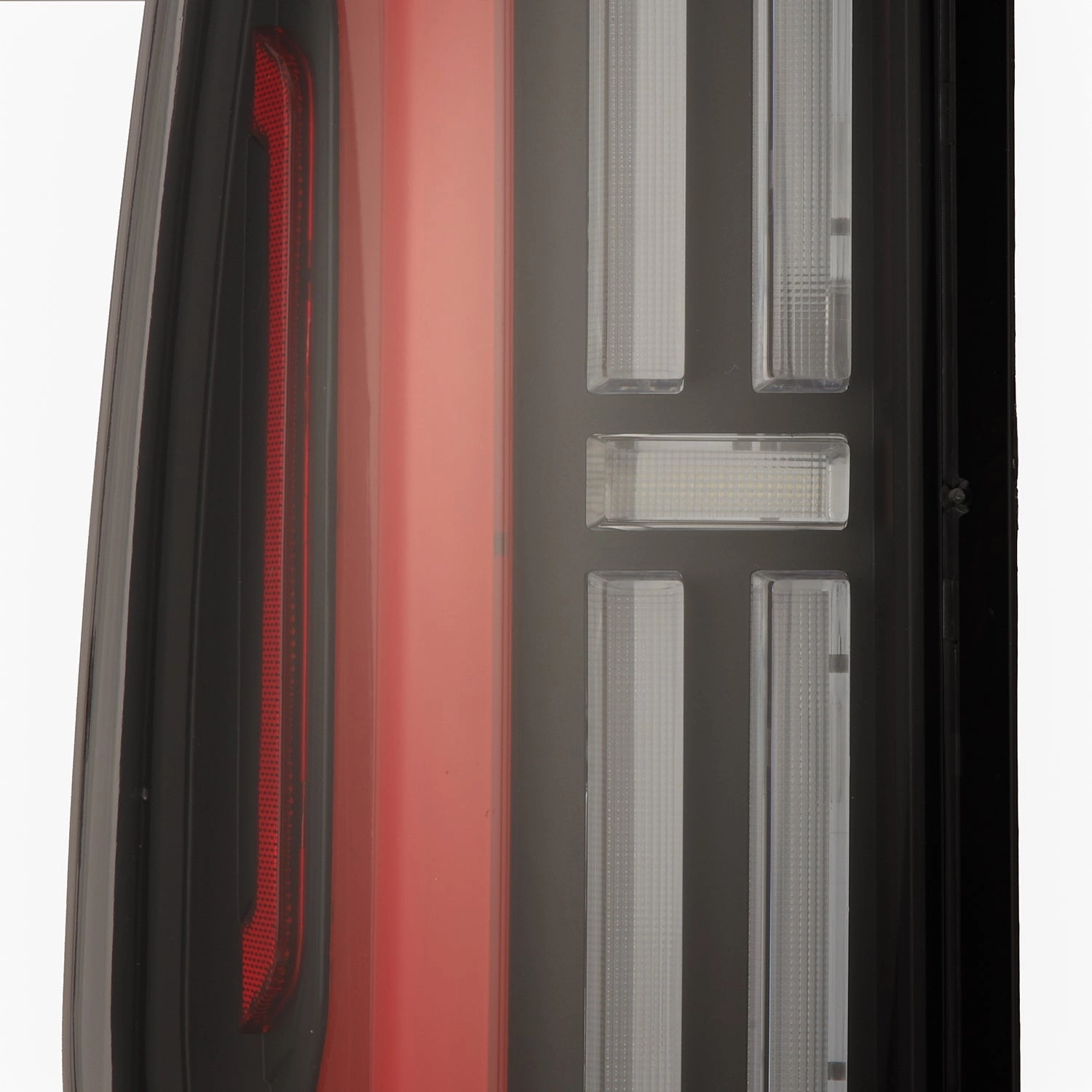 14-21 Toyota Tundra Nova-Series Prismatic LED Tail Lights Black Red