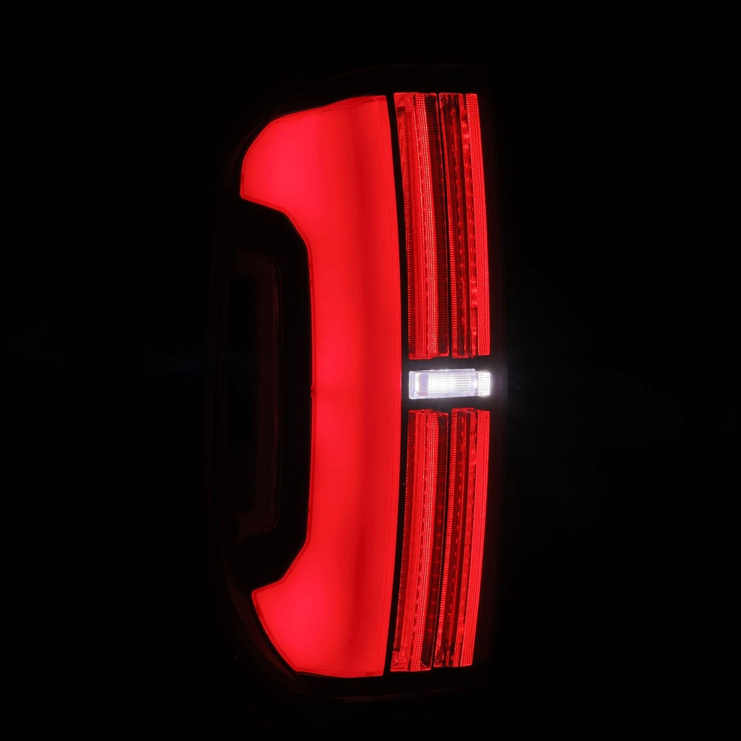 14-21 Toyota Tundra Nova-Series Prismatic LED Tail Lights Black Red