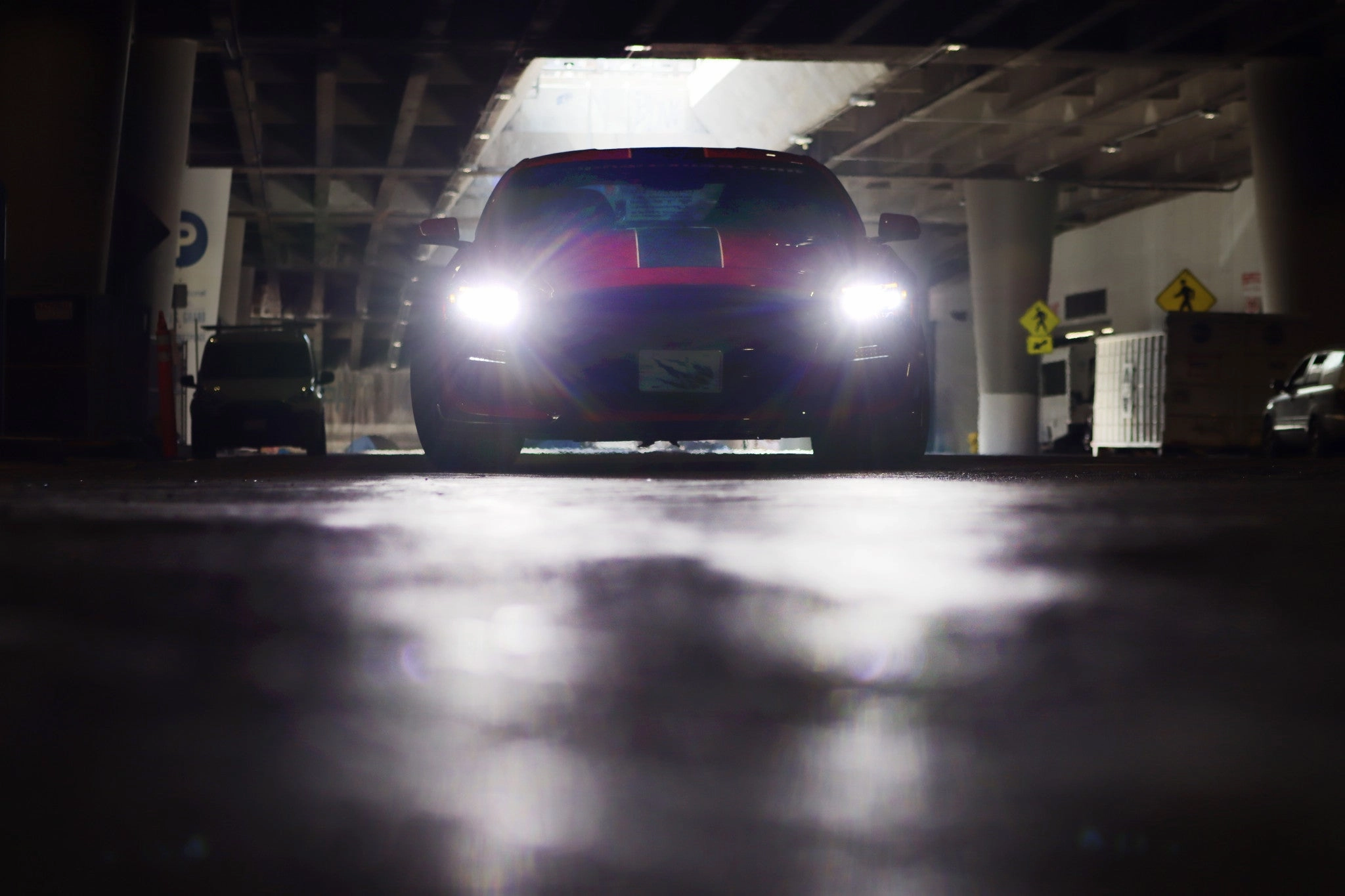 15-17 Ford Mustang/18-20 Mustang Shelby GT350/GT500 MK II NOVA-Series LED Projector Headlights Alpha-Black