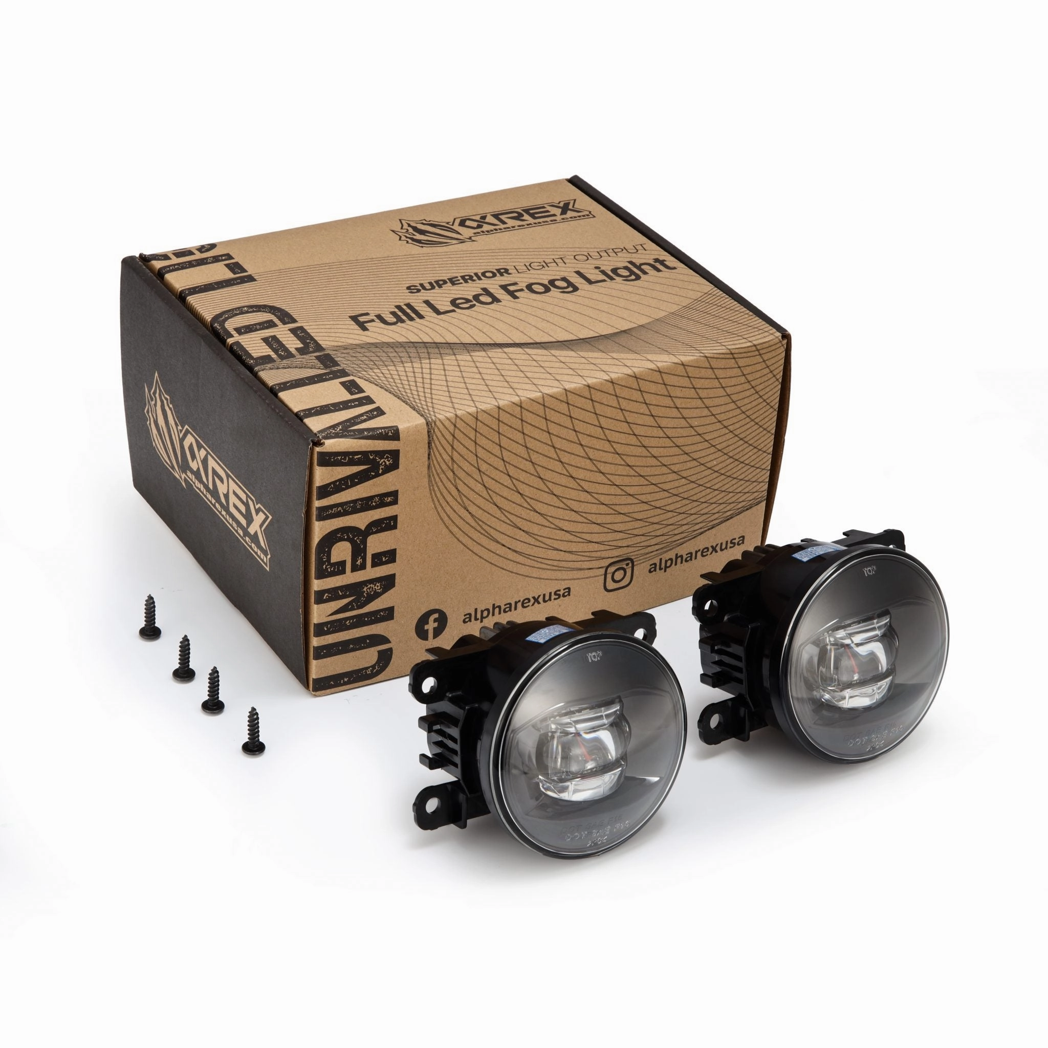 15-17 Ford Mustang DoubleTap Dual Color LED Projector Fog Lights