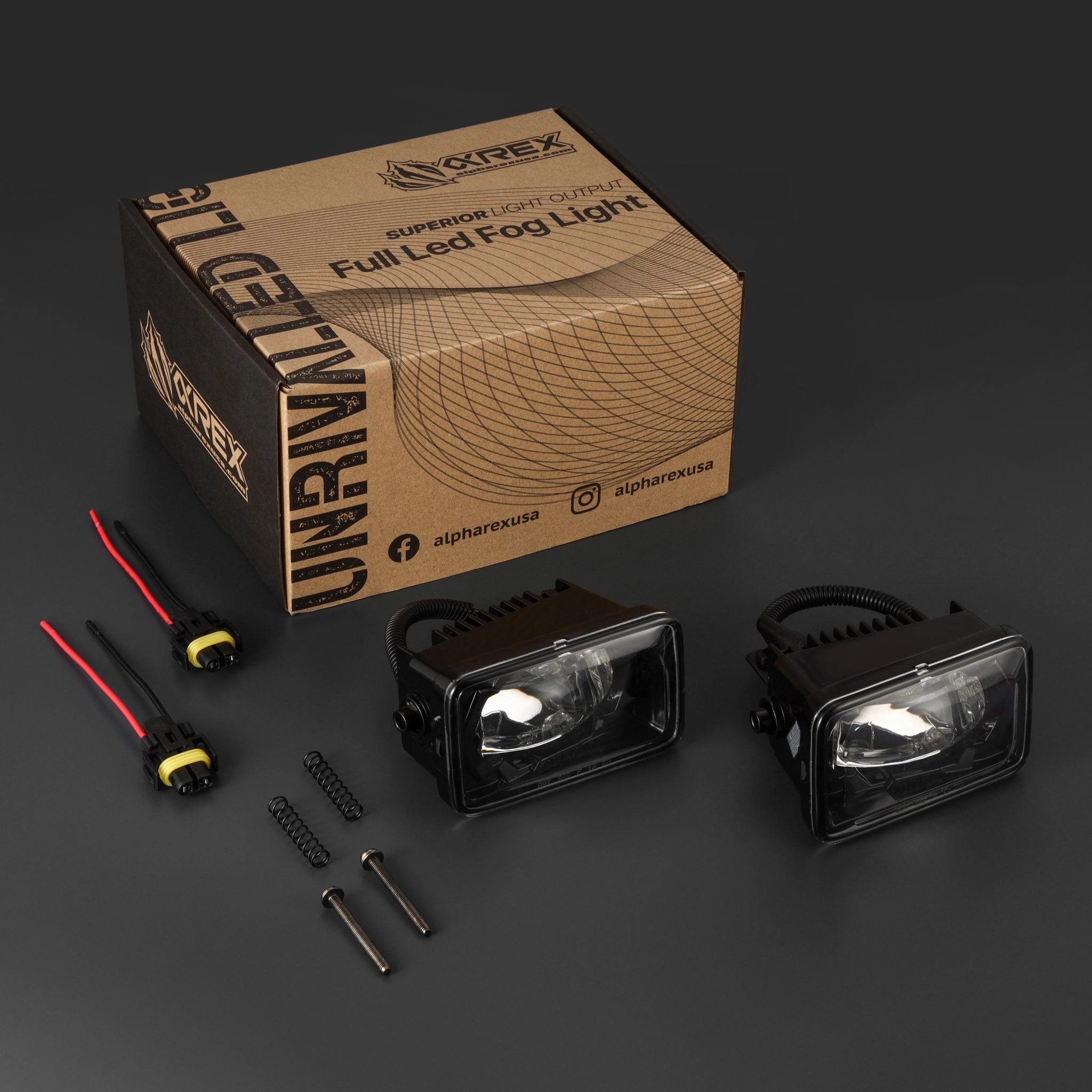 15-20 Ford F150/17-22 Super Duty DoubleTap Dual Color LED Projector Fog Lights