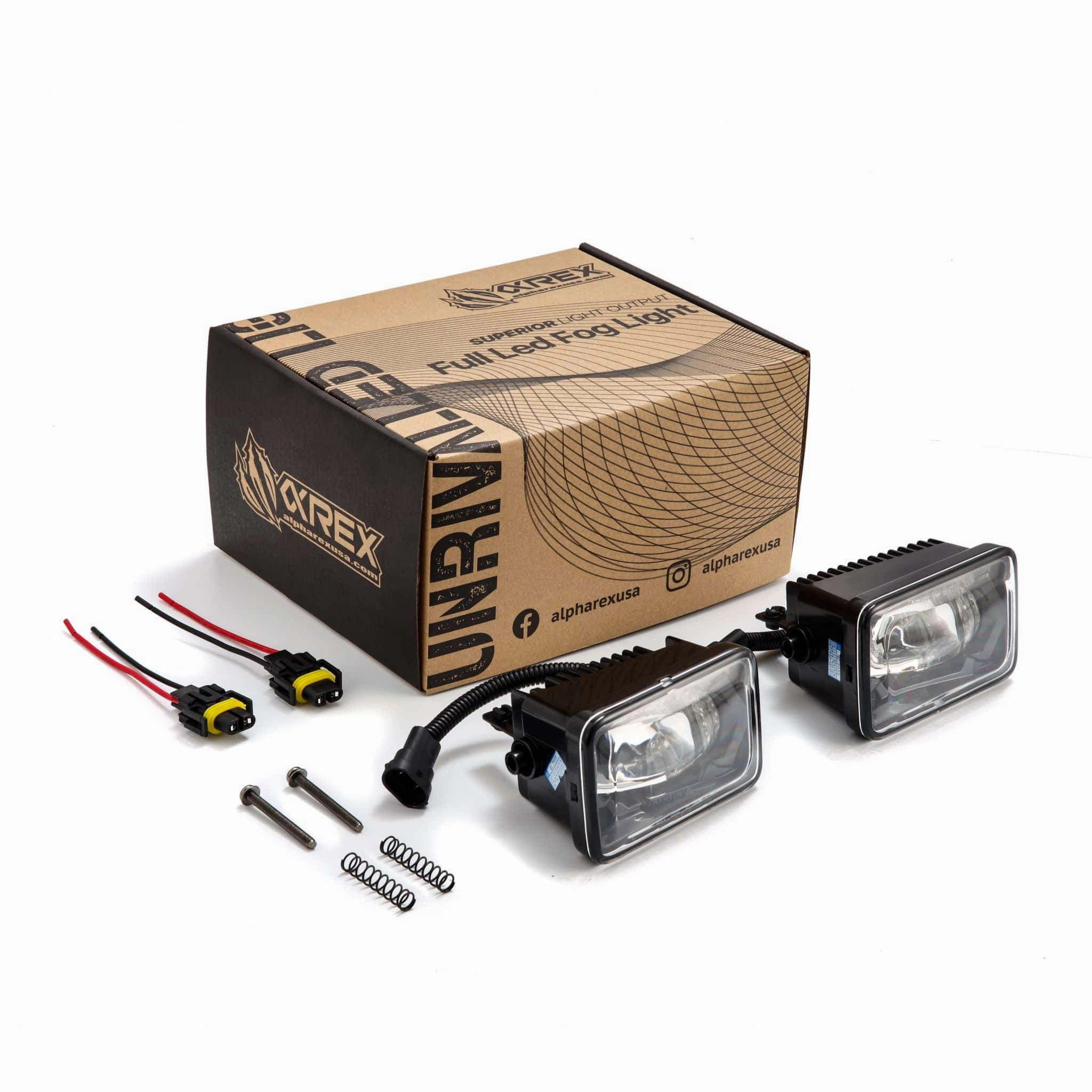 15-20 Ford F150/17-22 Super Duty DoubleTap Dual Color LED Projector Fog Lights