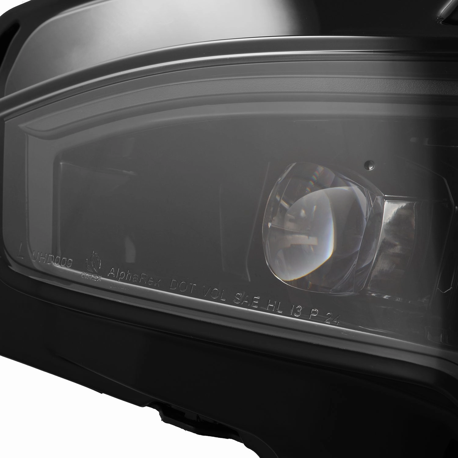 16-21 Honda Civic NOVA-Series LED Projector Headlights Alpha-Black