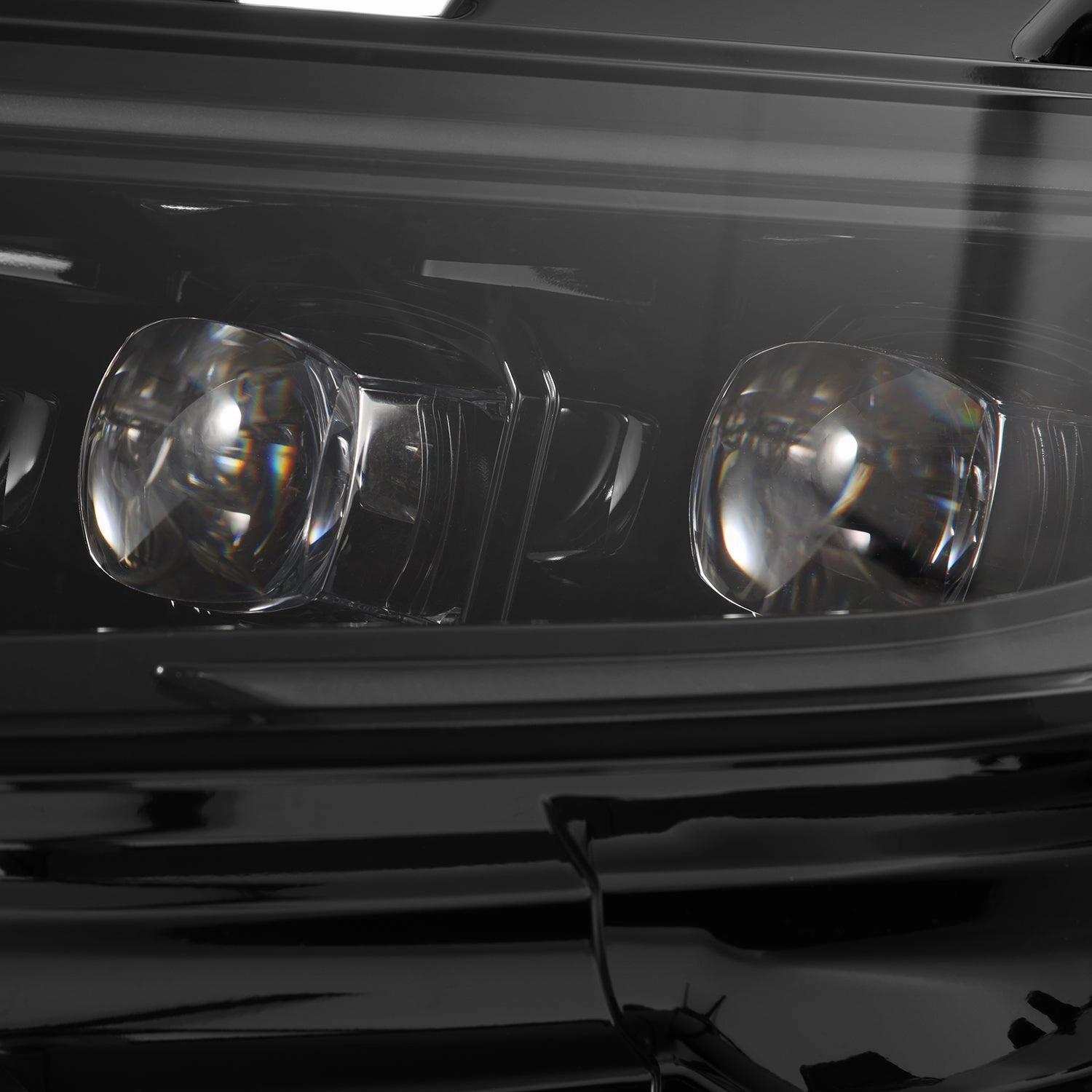 16-21 Honda Civic NOVA-Series LED Projector Headlights Alpha-Black