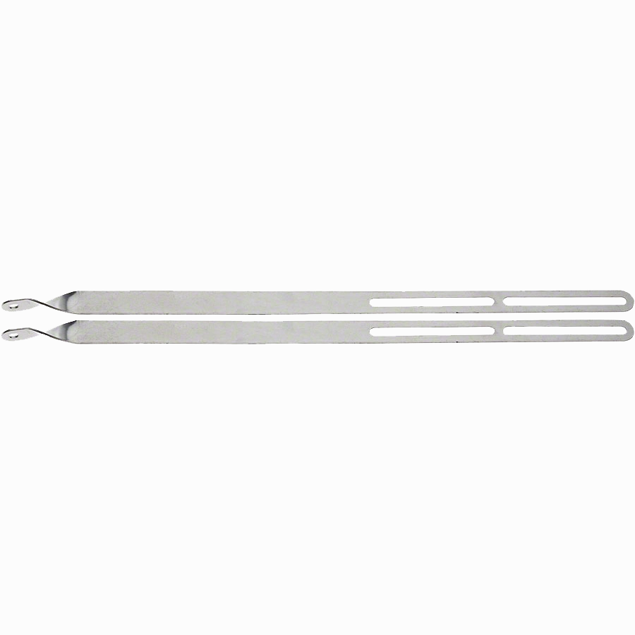 16 Inch Rack Extenders: Stainless