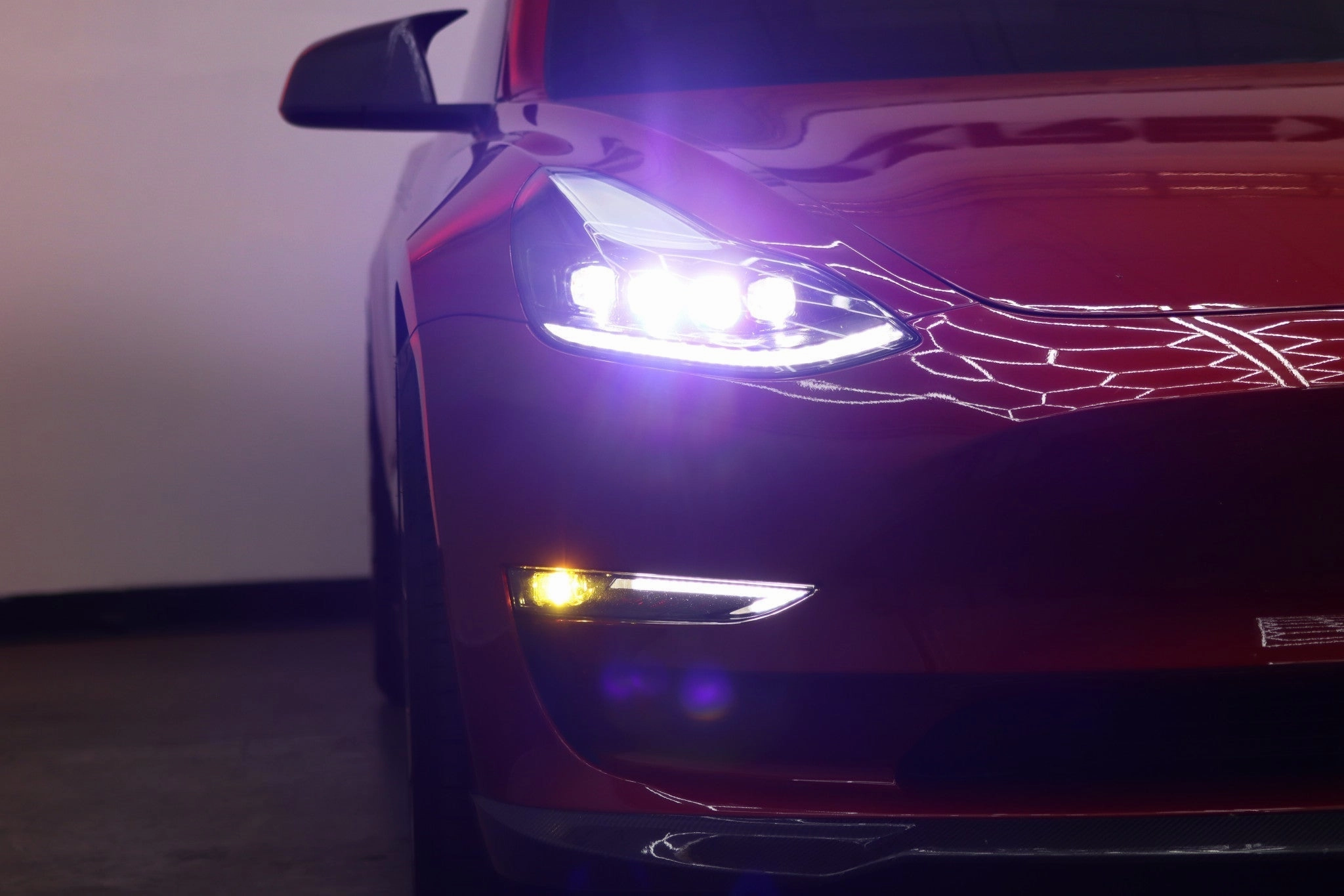 17-23 Tesla Model 3 / 20-24 Model Y DoubleTap Dual Color LED Projector Fog Lights