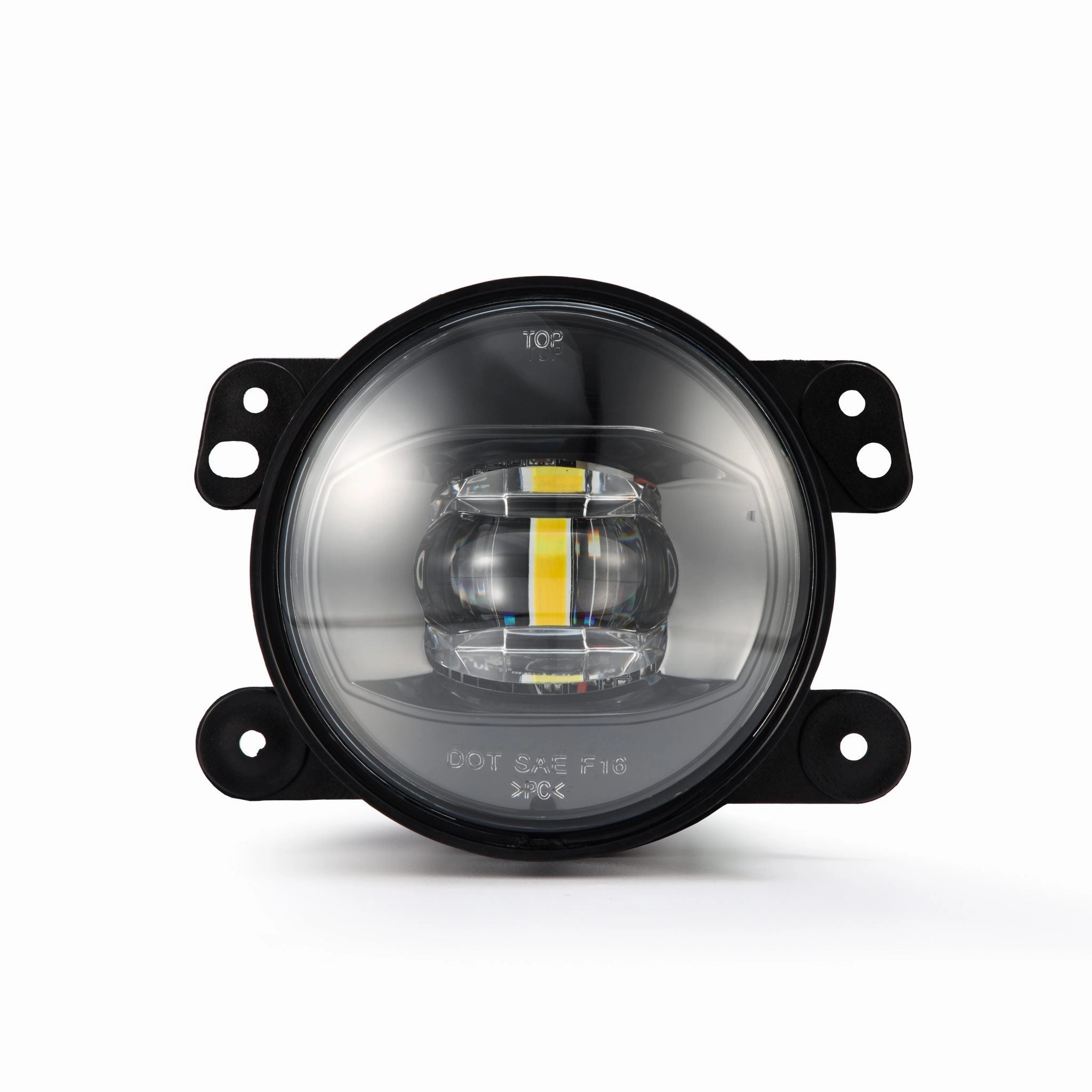 18-23 Jeep Wrangler JL (Rubicon/Sahara with OE Plastic Bumper) / Gladiator JT DoubleTap Dual Color LED Projector Fog Lights