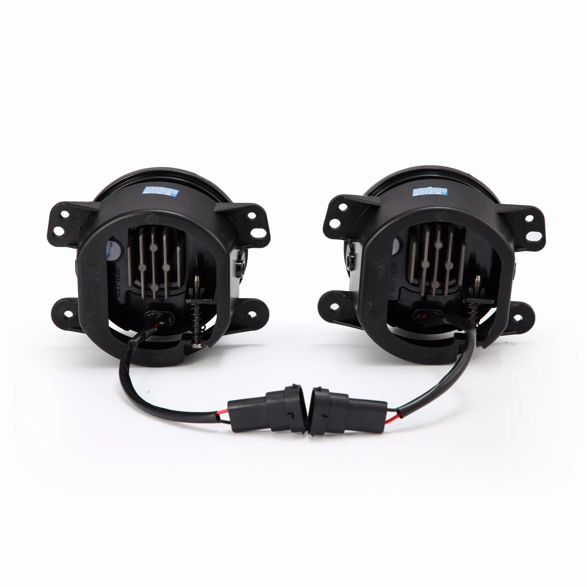18-23 Jeep Wrangler JL (Rubicon/Sahara with OE Plastic Bumper) / Gladiator JT DoubleTap Dual Color LED Projector Fog Lights