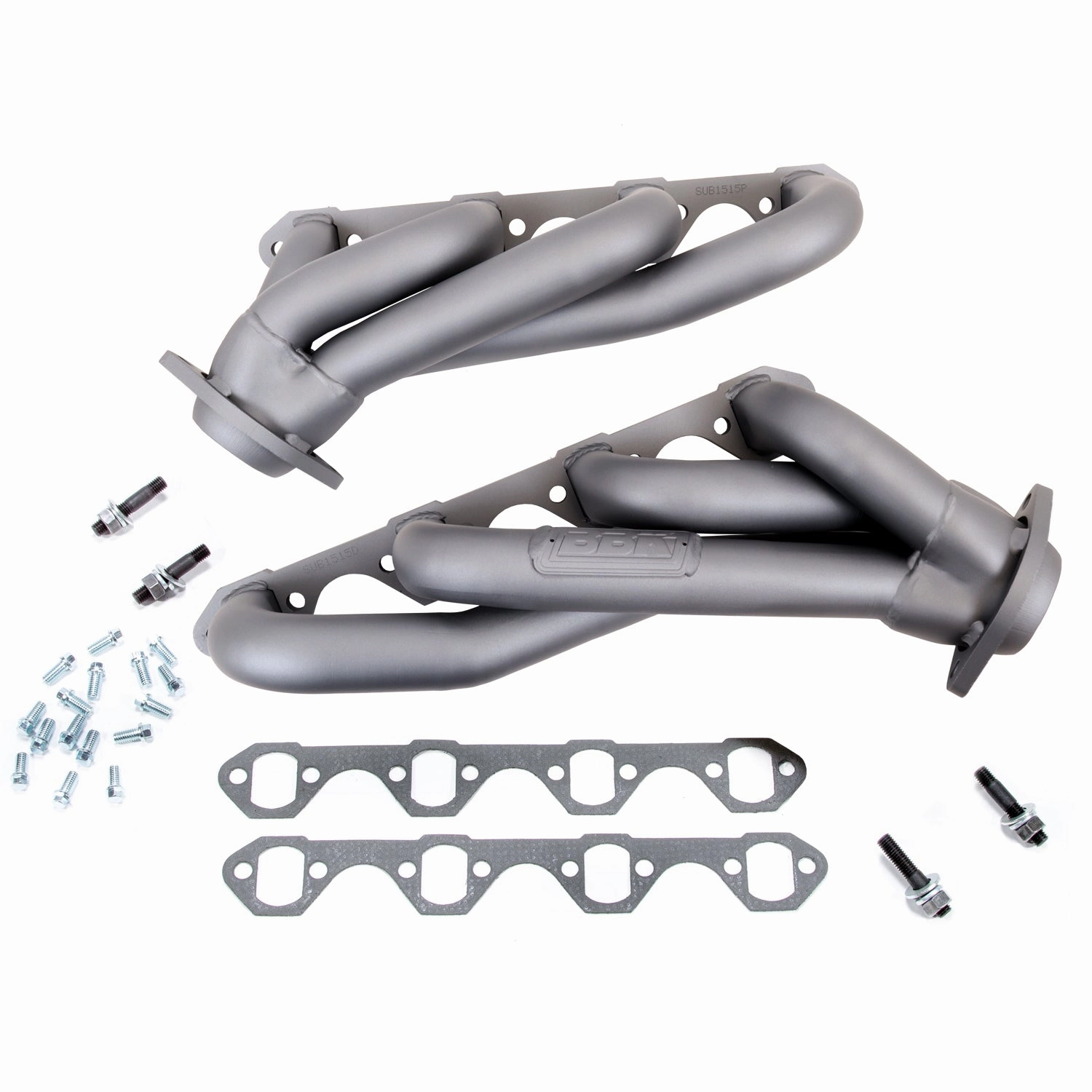 1-5/8 Shorty Headers (Titanium Ceramic) <br> 79-93 Ford Mustang 5.0L