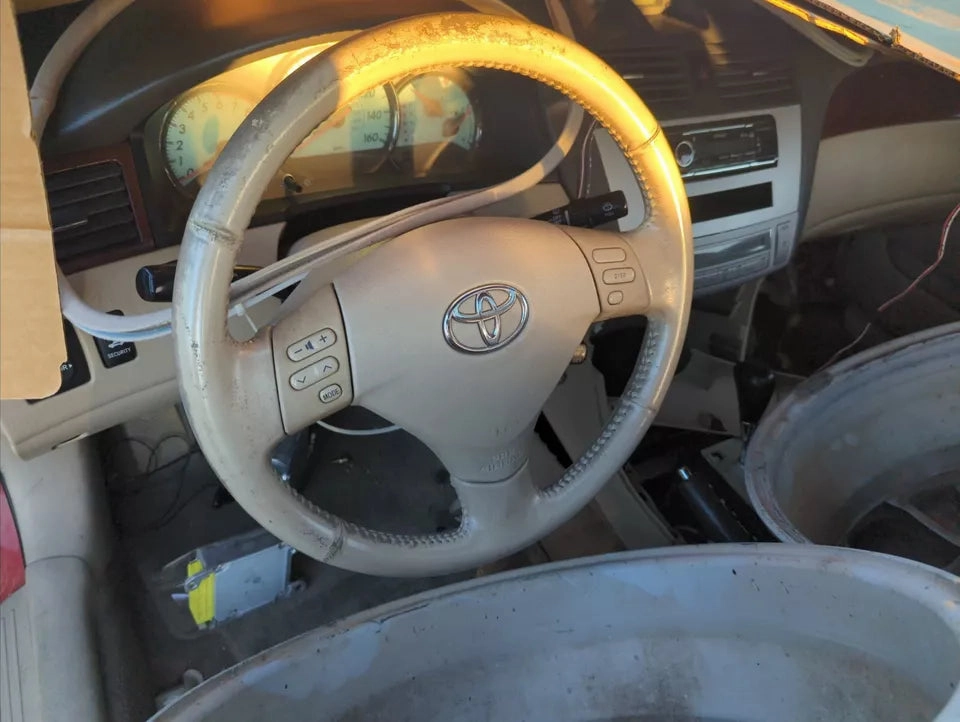 2004 2005 2006 TOYOTA SOLARA Driver Steering Wheel WITH AIRB
