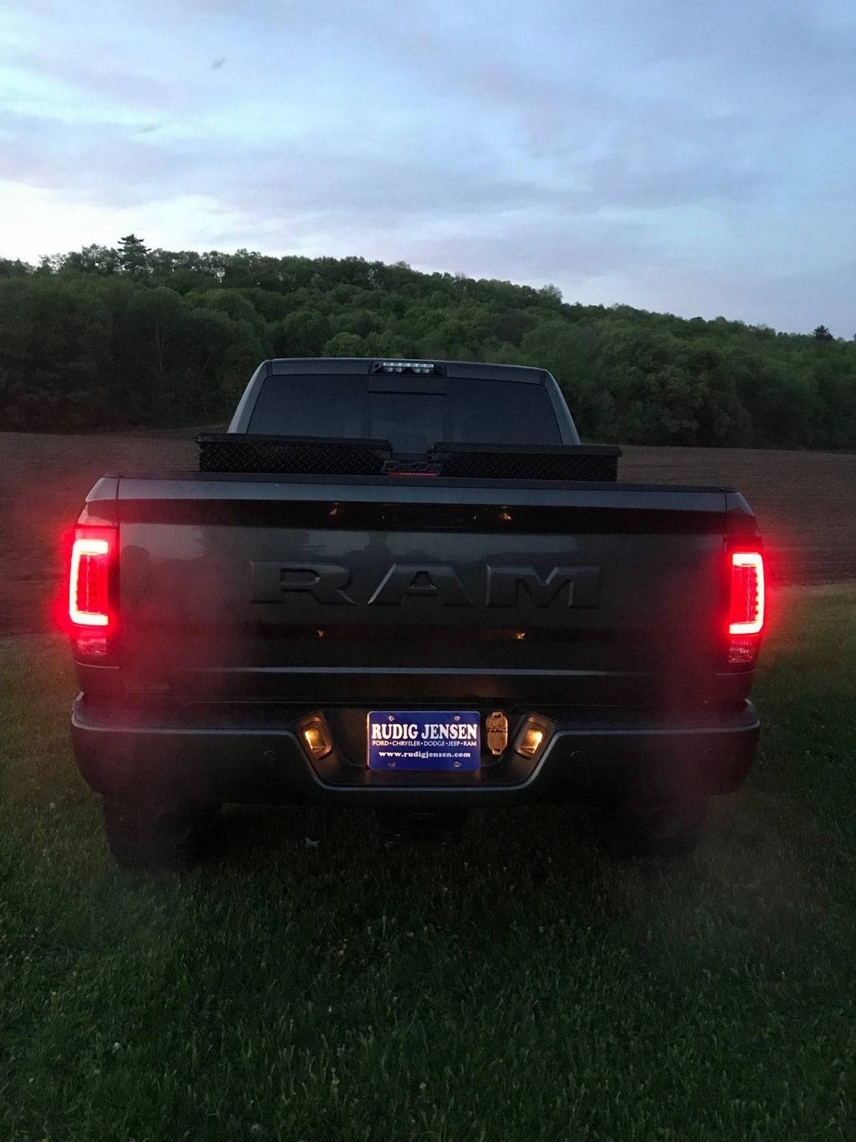 2009-2023 Dodge RAM 1500 Classic Body RECON Smoked Scanning OLED Tail Lights (Replaces OEM LED ONLY)
