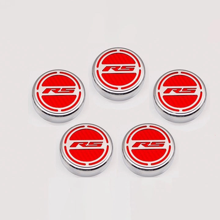 2010-2022 Camaro RS - Engine Fluid Cap Cover Set RS Series Automatic 5Pc