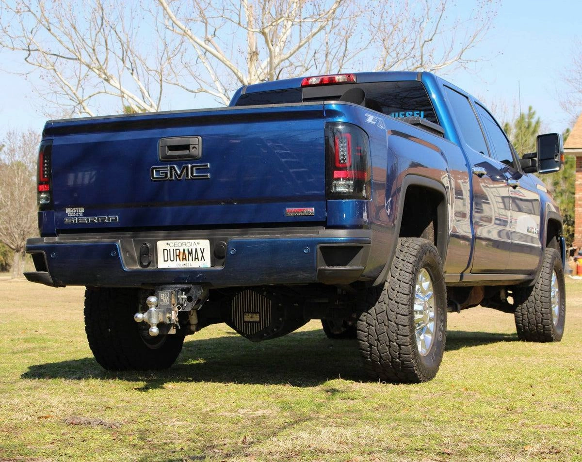 2014-2018 GMC Sierra 1500/2500 Smoked OLED Tail Lights (Replaces Factory Halogen)