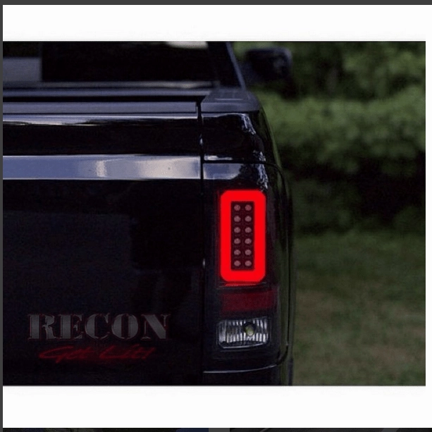 2014-2018 GMC Sierra 1500/2500 Smoked OLED Tail Lights (Replaces Factory Halogen)