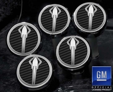 2014-2019 Z06/Z51/C7 Corvette - STINGRAY Emblem Fluid Cap Covers Automatic Transmission 5Pc