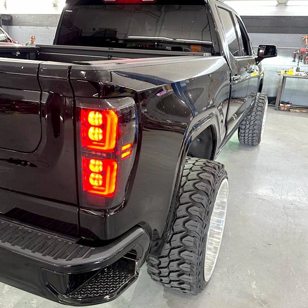 2019-2023 GMC Sierra 1500 RECON Smoked OLED Tail Lights (Replaces Factory Halogen)
