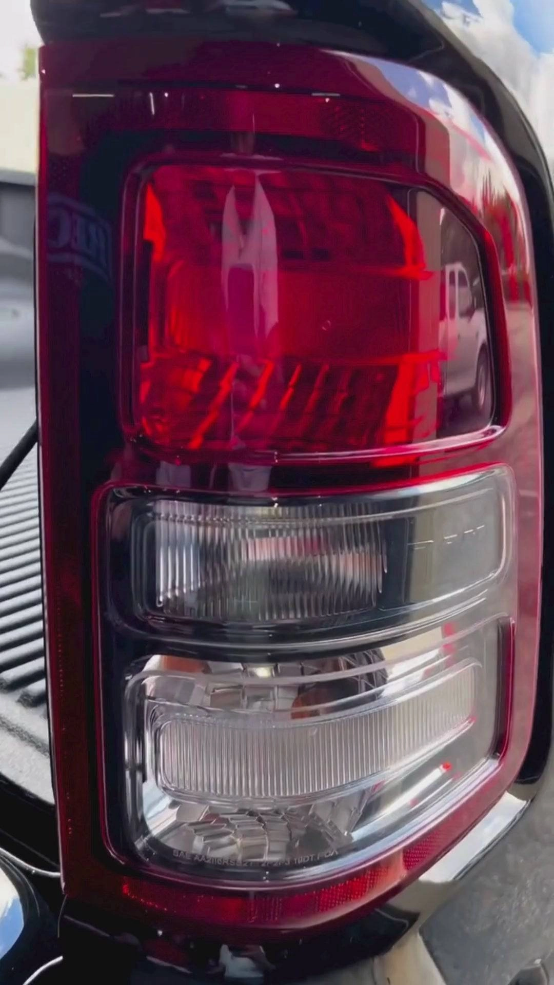 2019-2023 RAM 1500 RECON OLED Smoked Tail Lights