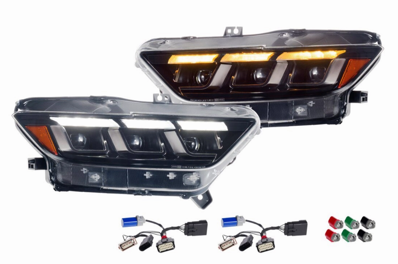 2020-2022 Ford Mustang GT500 Morimoto XB LED Headlights (Gen II)