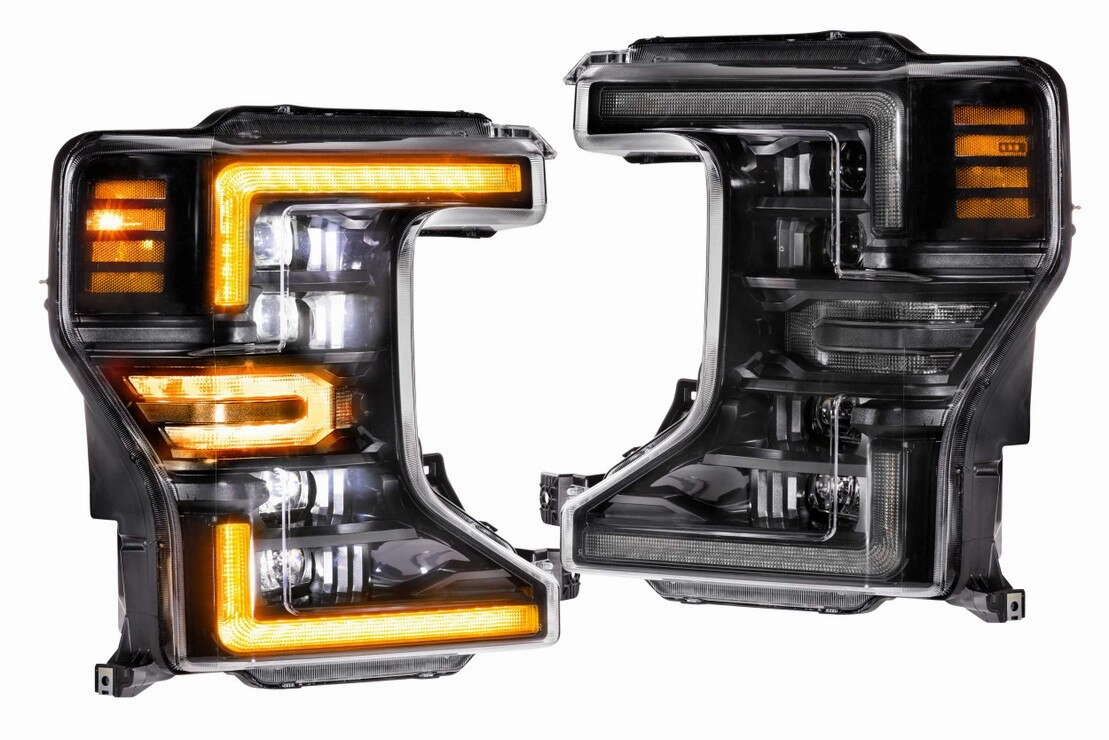 2020-2022 Ford SuperDuty Morimoto XB Amber LED Headlights