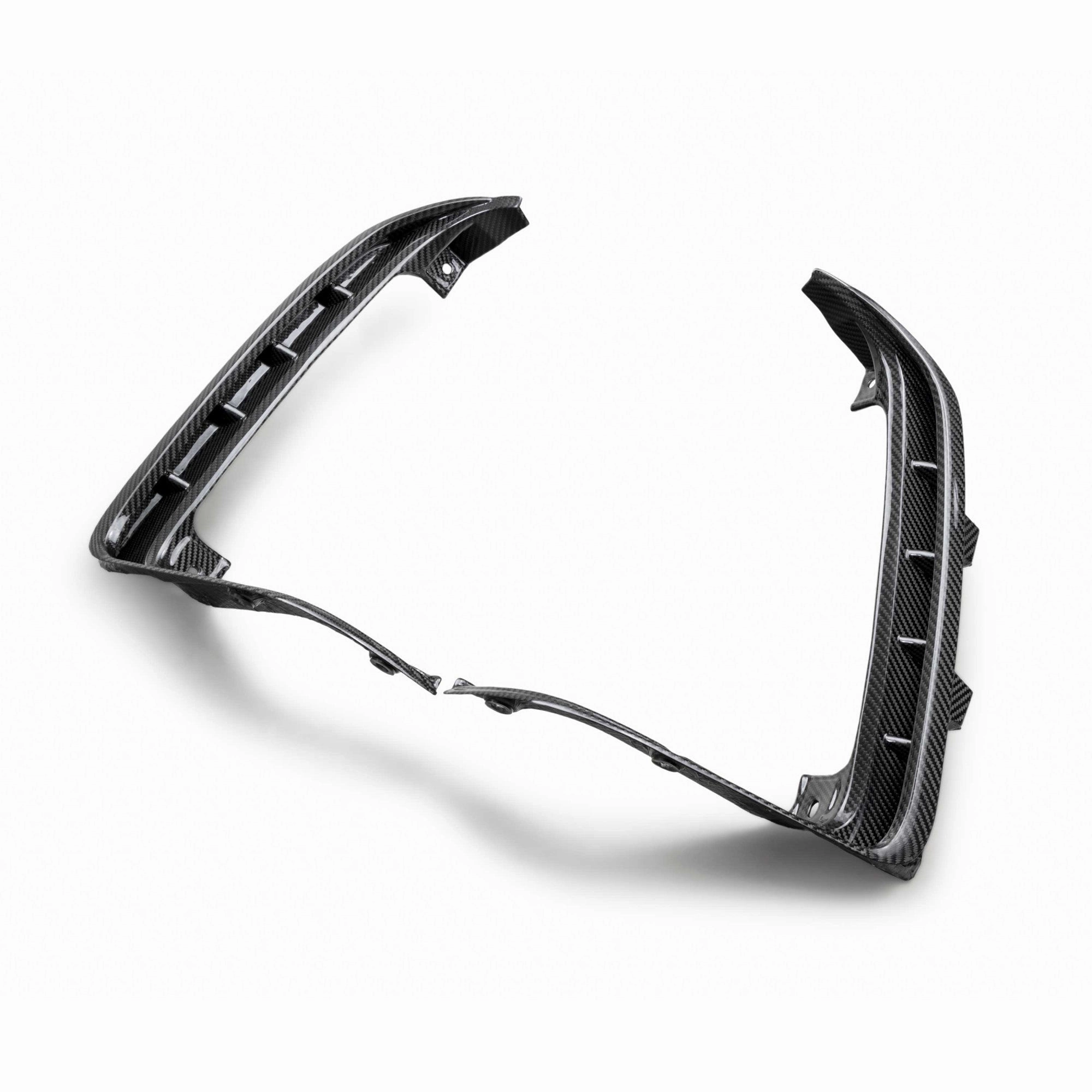 2021-2024 Dodge Ram TRX Type-OE Gloss Carbon Fiber Tail Light Surrounds Pair