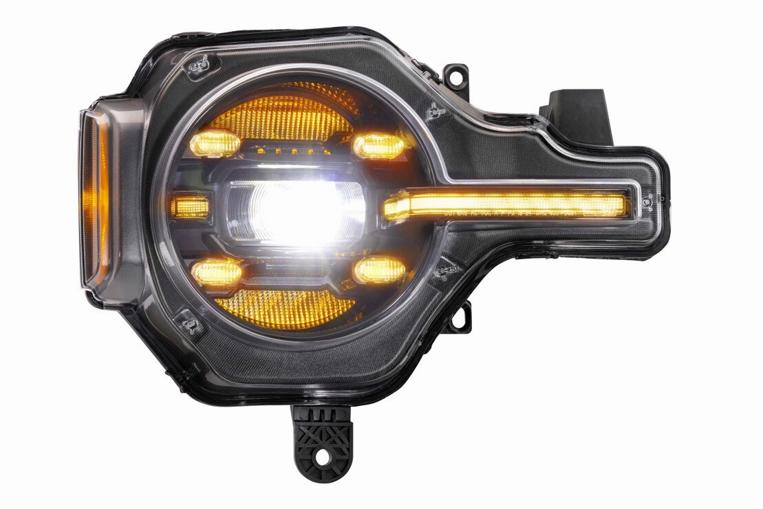 2021-2024 Ford Bronco Morimoto XB Amber LED Headlights