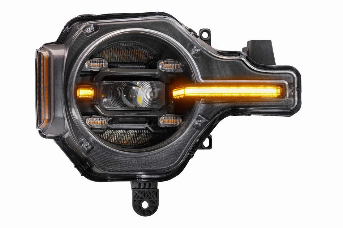 2021-2024 Ford Bronco Morimoto XB Amber LED Headlights