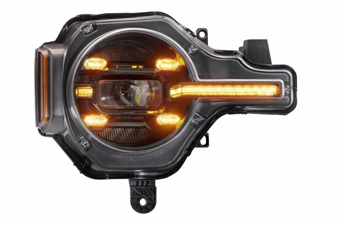 2021-2024 Ford Bronco Morimoto XB Amber LED Headlights