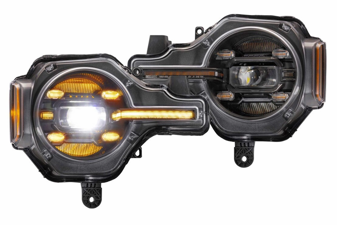 2021-2024 Ford Bronco Morimoto XB Amber LED Headlights