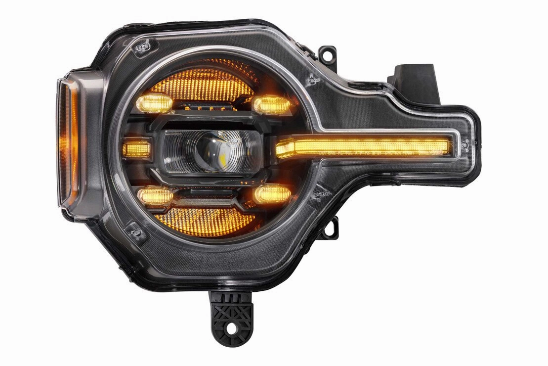 2021-2024 Ford Bronco Morimoto XB Amber LED Headlights