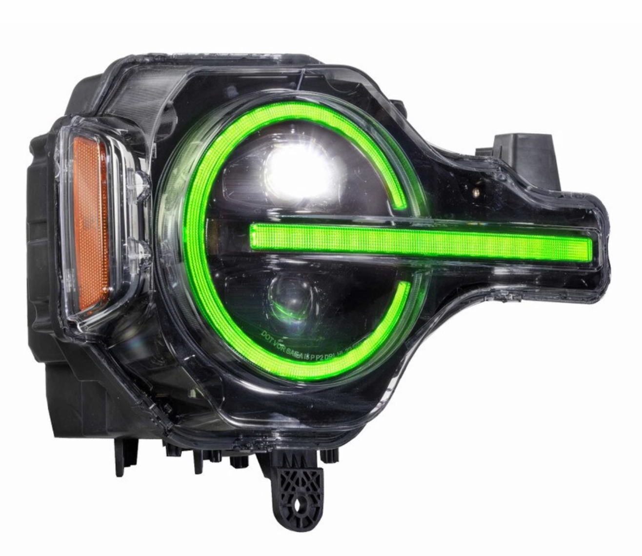 2021-2024 Ford Bronco Morimoto XRGB ColorChanging LED Headlights
