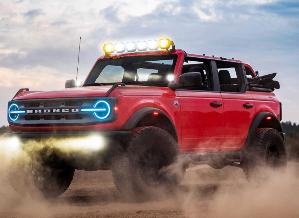 2021-2024 Ford Bronco Morimoto XRGB ColorChanging LED Headlights