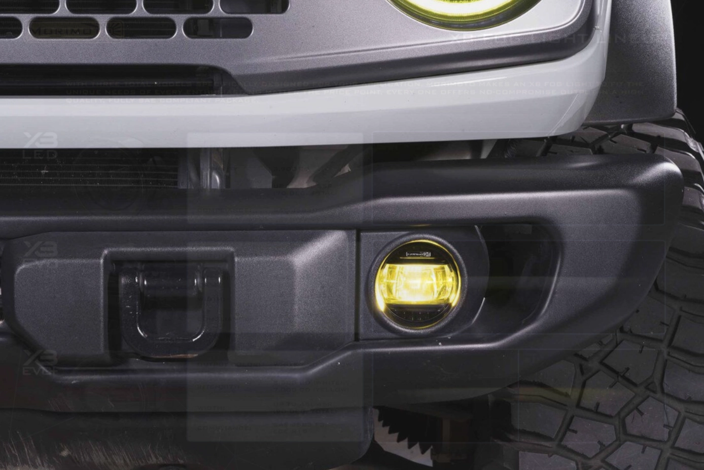 2021-2025 Ford Bronco Morimoto XB Fog Lights