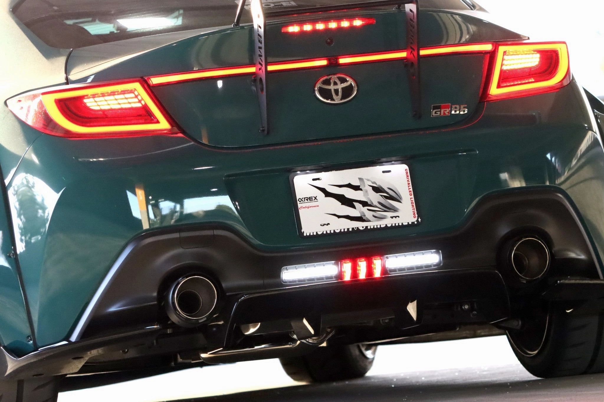 21-24 Toyota GR86/Subaru BRZ LUXX-Series LED Tail Lights Black Smoke