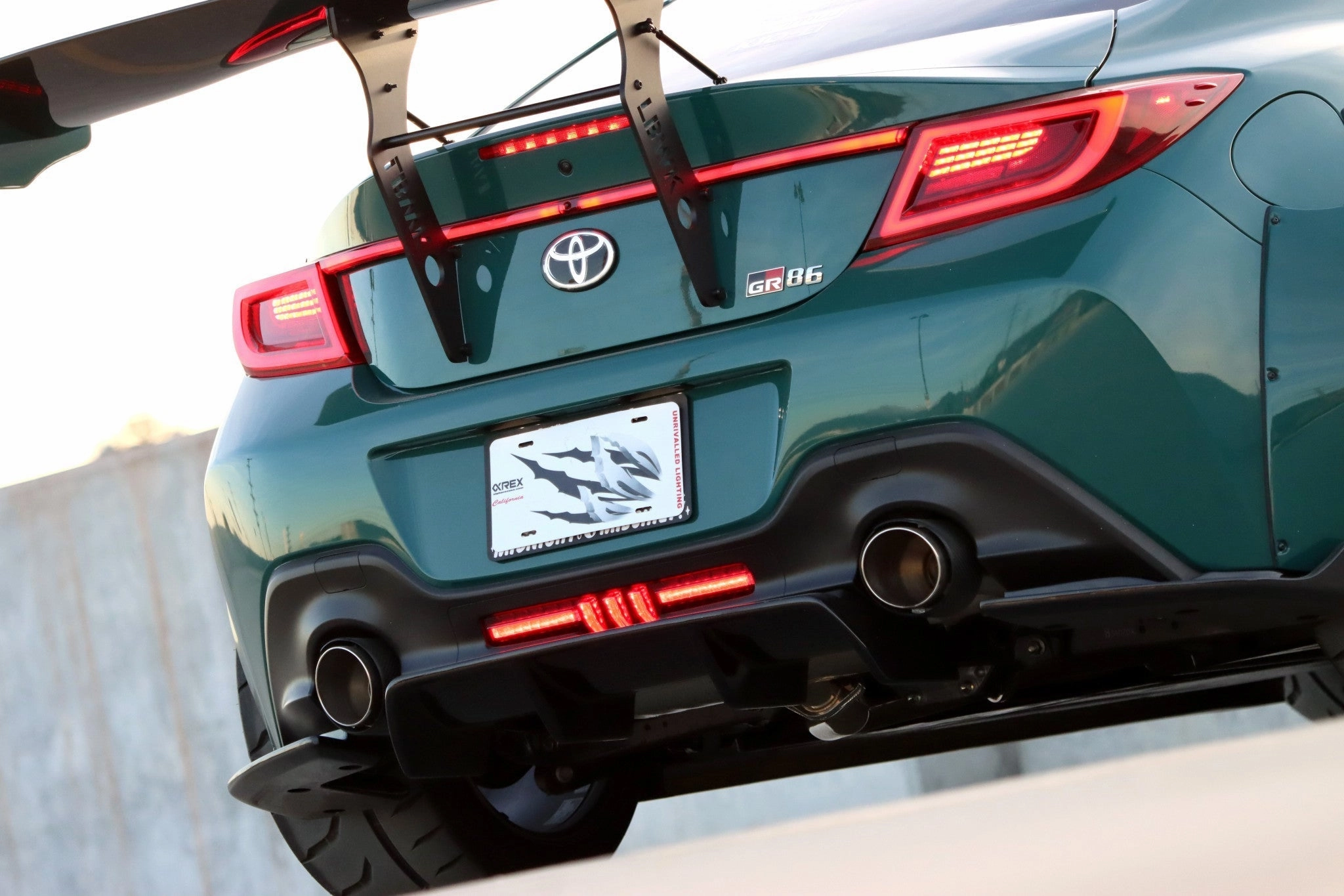21-24 Toyota GR86/Subaru BRZ LUXX-Series LED Tail Lights Black Smoke