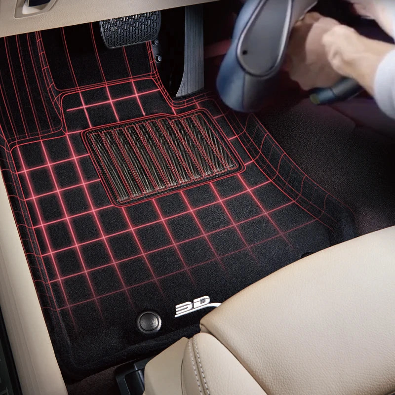 3D MAXpider Floor Mats Ford Ranger Super Crew (2019-2023) All-Weather Elegant Series - Complete Set